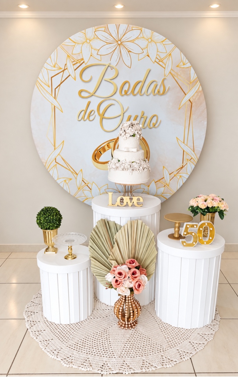 Bodas de Ouro - maedecorapegueemonte