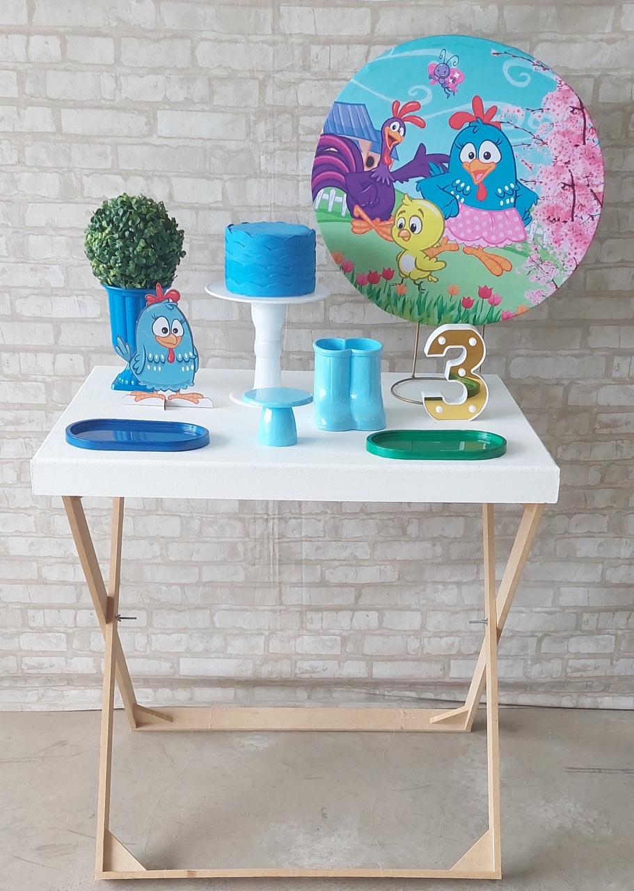 Mini Kit  Galinha Pintadinha  - maedecorapegueemonte
