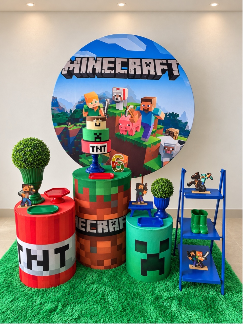 Minecraft - maedecorapegueemonte