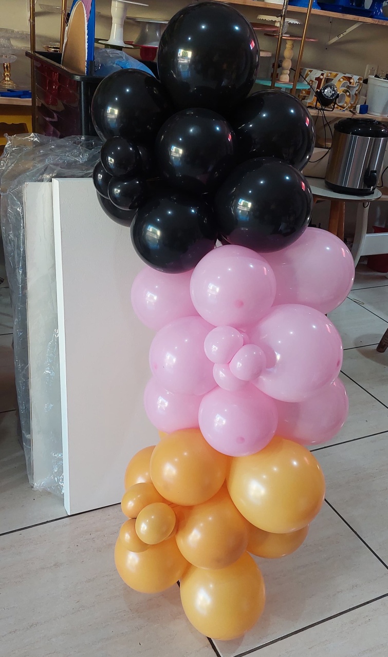 Mini Arco de Balões 🎈  - maedecorapegueemonte