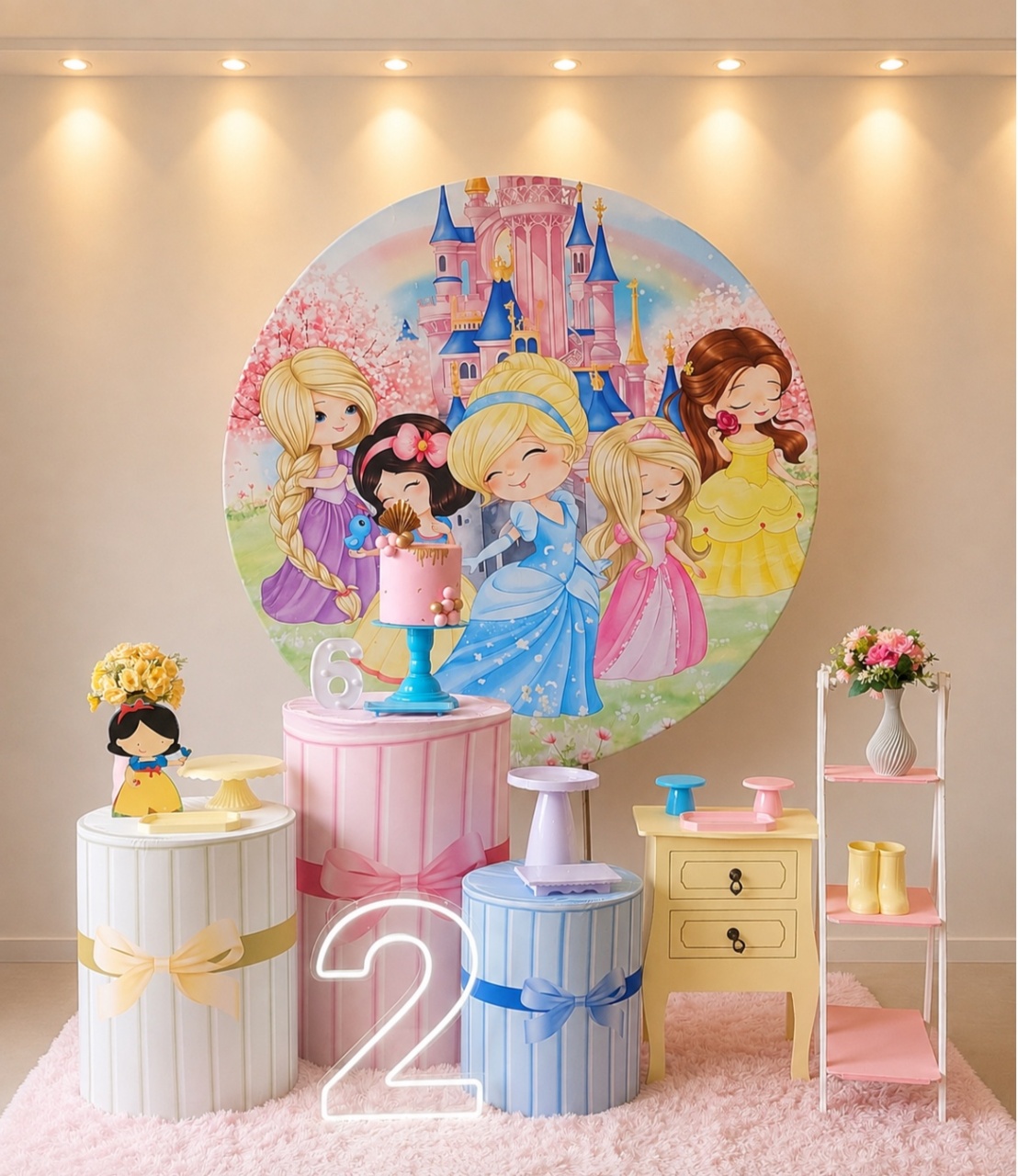 Princesas Cut Ll - maedecorapegueemonte