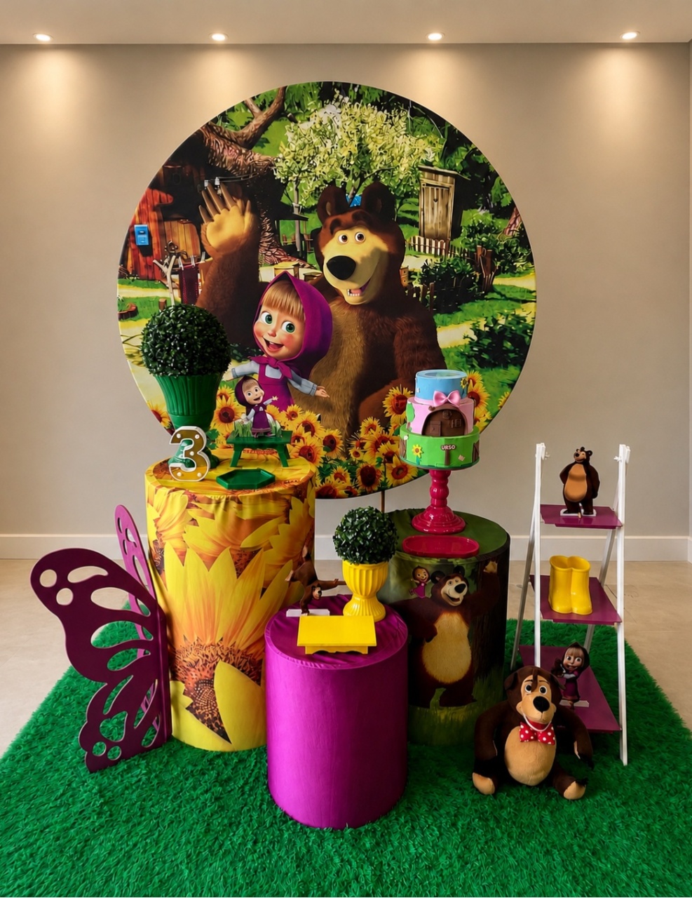 Masha E O Urso - maedecorapegueemonte