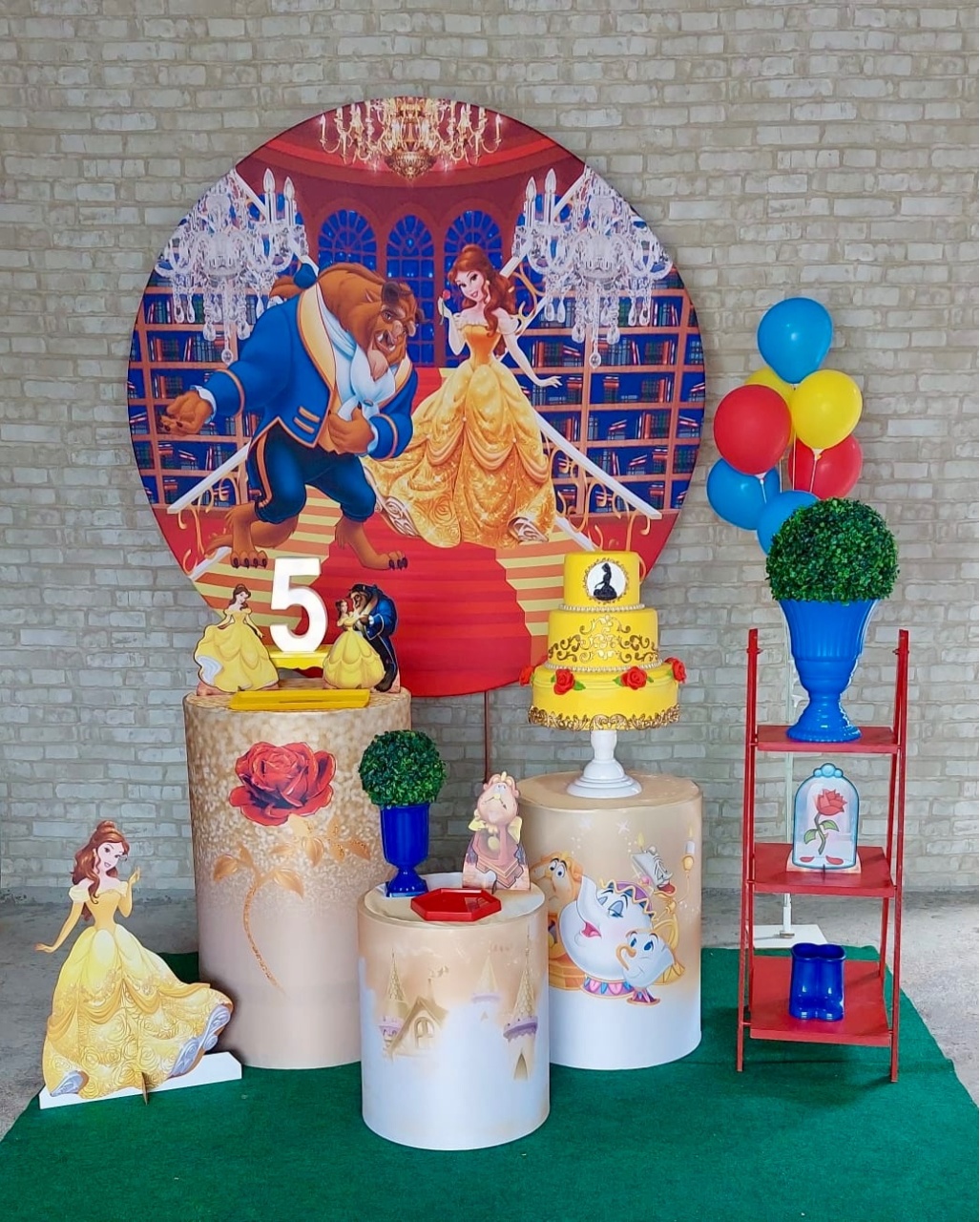 A Bela E A Fera - maedecorapegueemonte