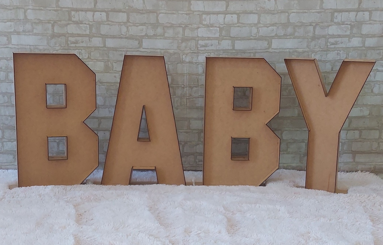 Letras Baby - maedecorapegueemonte