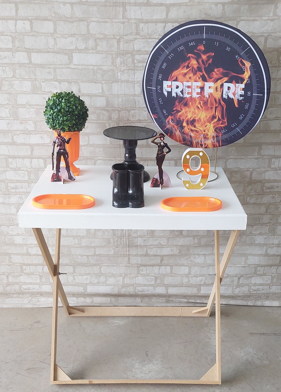 Mini Kit Free Fire  - maedecorapegueemonte