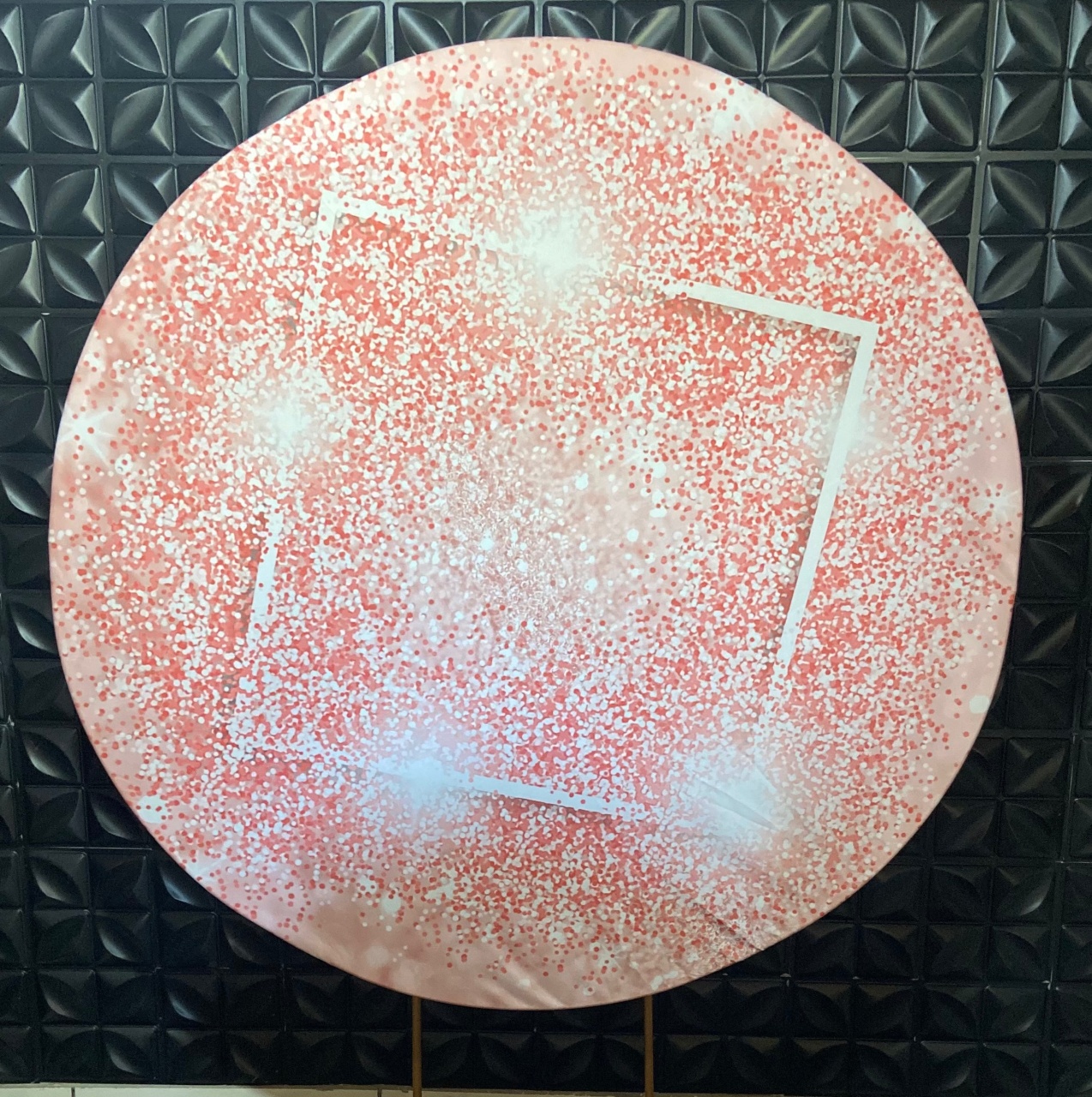 Painel Glitter Rosa - MN Decorações 