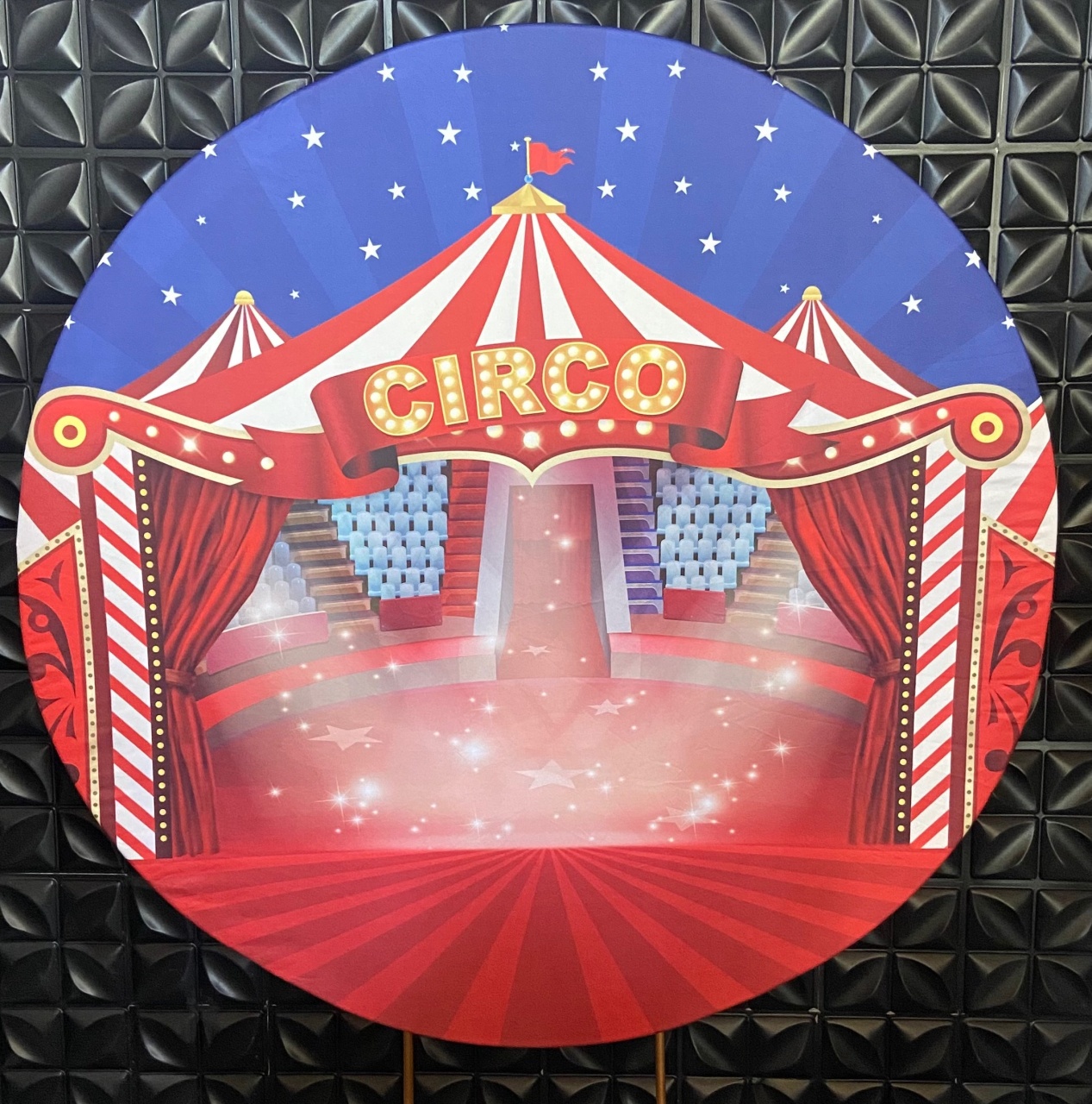 Painel Circo - MN Decorações 