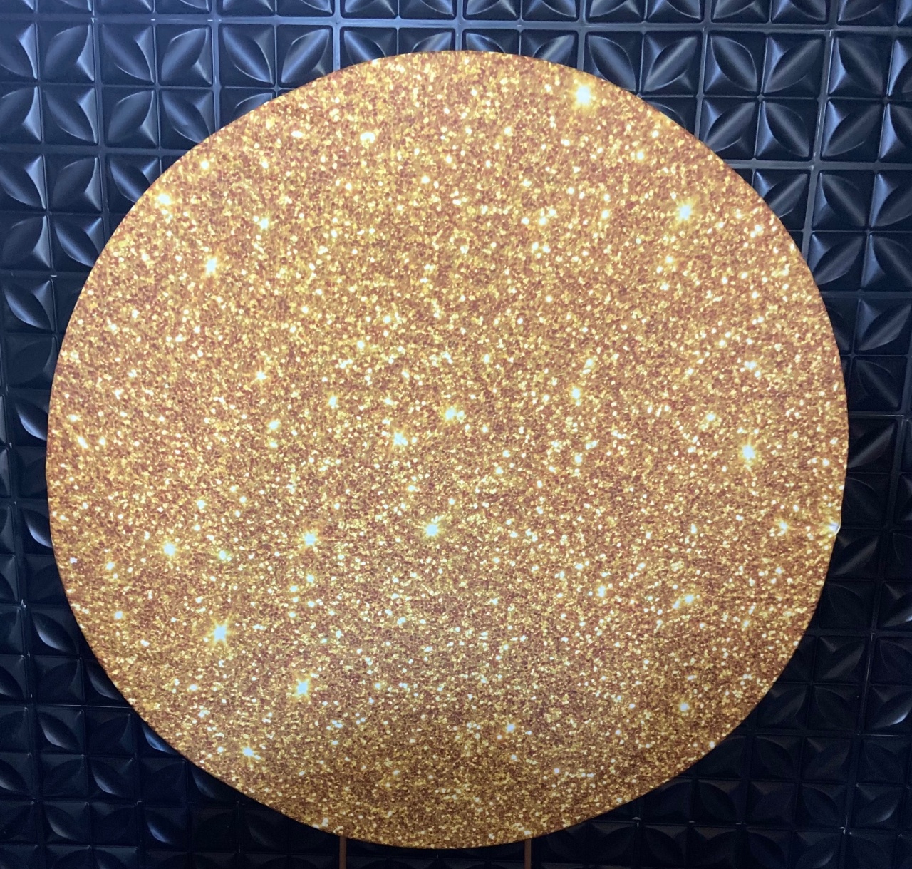 Painel Glitter Dourado  - MN Decorações 