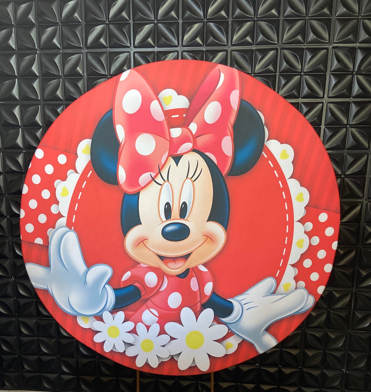 Painel Minnie Vermelha  - MN Decorações 