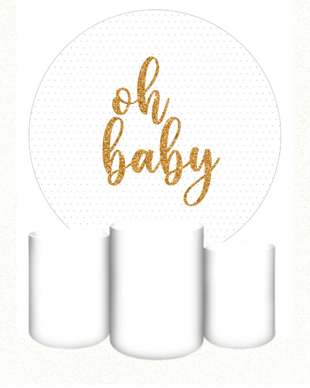 Kit Promocional  Oh Baby - MN Decorações 