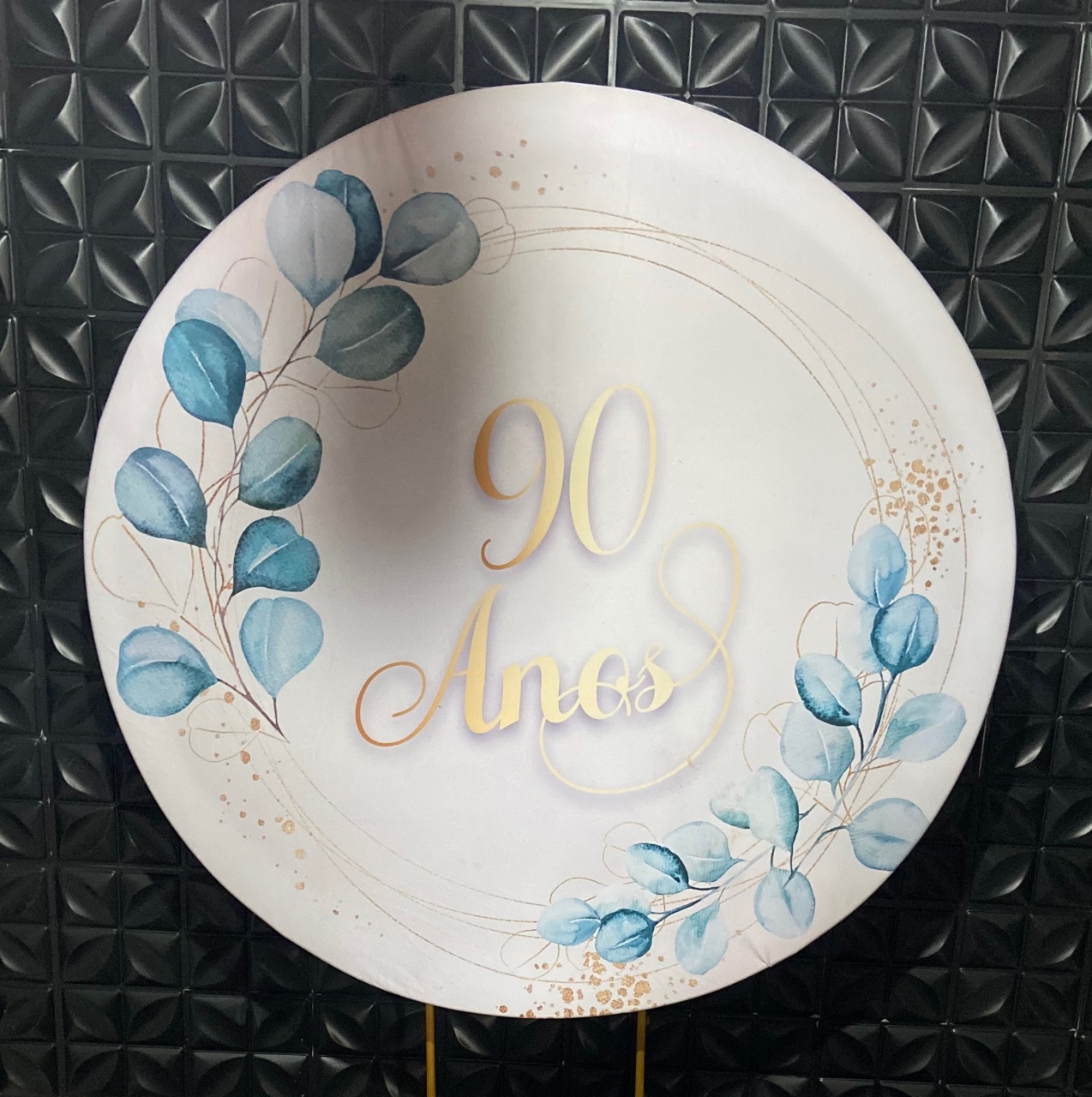Painel 90 Anos - MN Decorações 