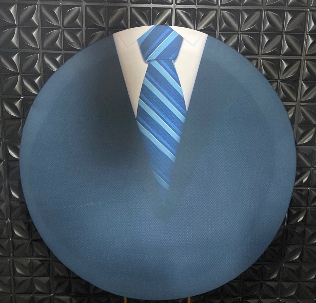 Painel Gravata Azul - MN Decorações 