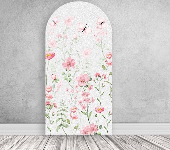 Painel Jardim Floral - MN Decorações 