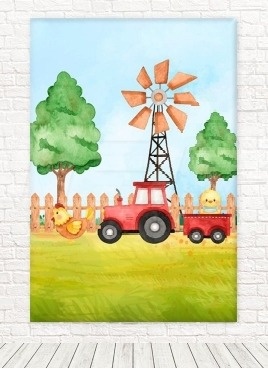 Painel Fazendinha  - MN Decorações 