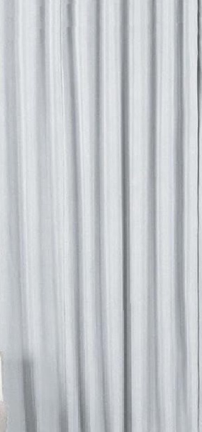 Cortina Oxford Branca 1,40X2,20M  - MN Decorações 
