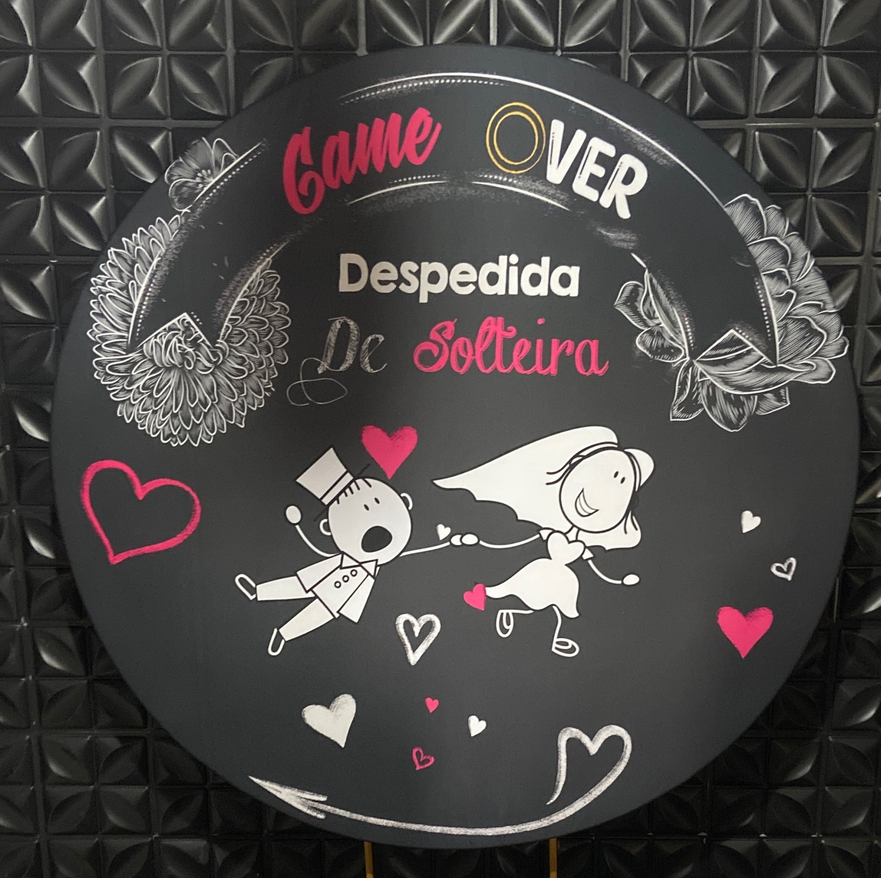 Painel Despedida de Solteira - MN Decorações 