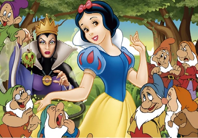 Painel Retangular Branca de Neve - MN Decorações 