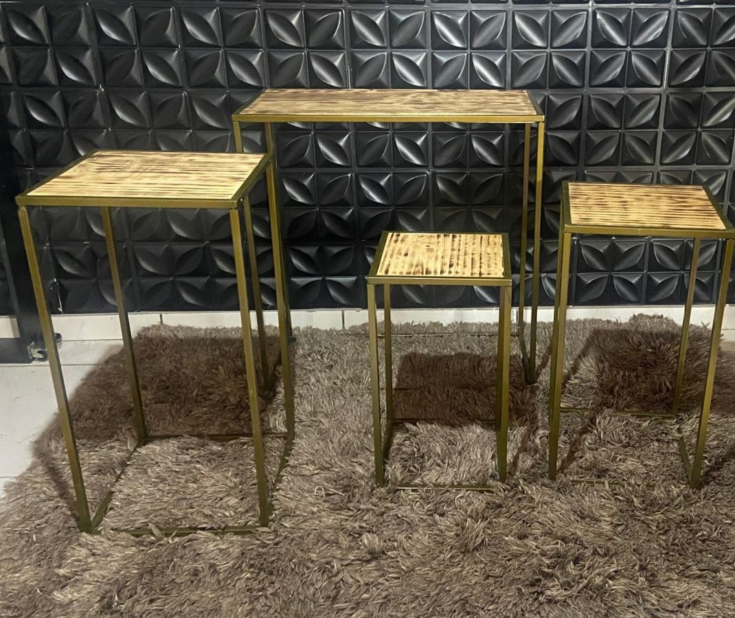 Kit Mesas Quatro  - MN Decorações 