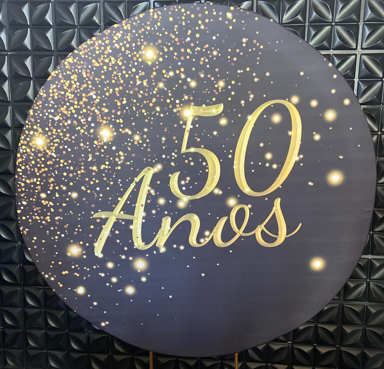 Painel 50 Anos - MN Decorações 
