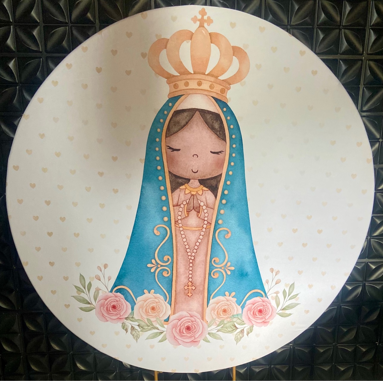 Painel Nossa Senhora - MN Decorações 