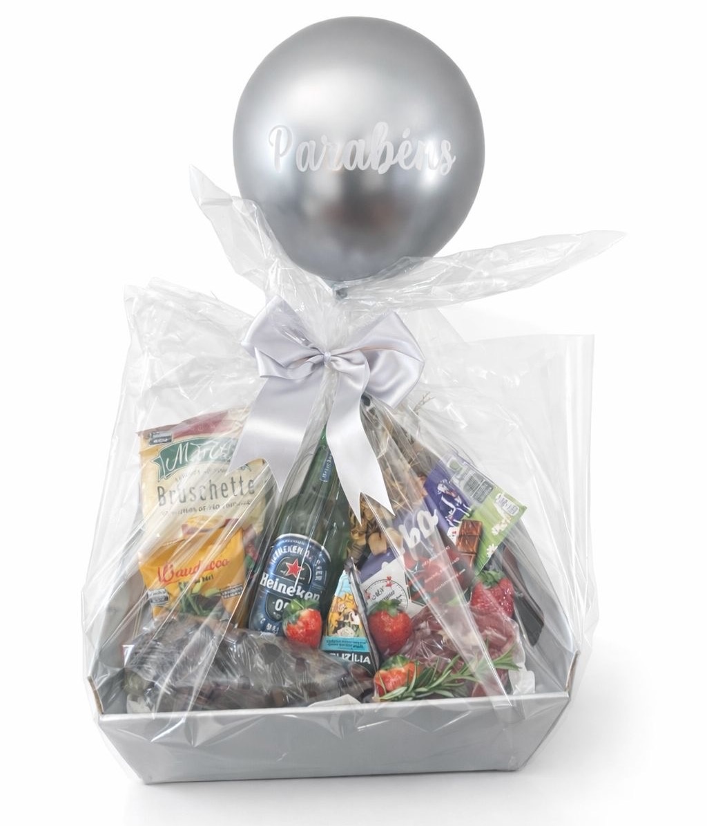 Cesta Gourmet Especial - MN Decorações 