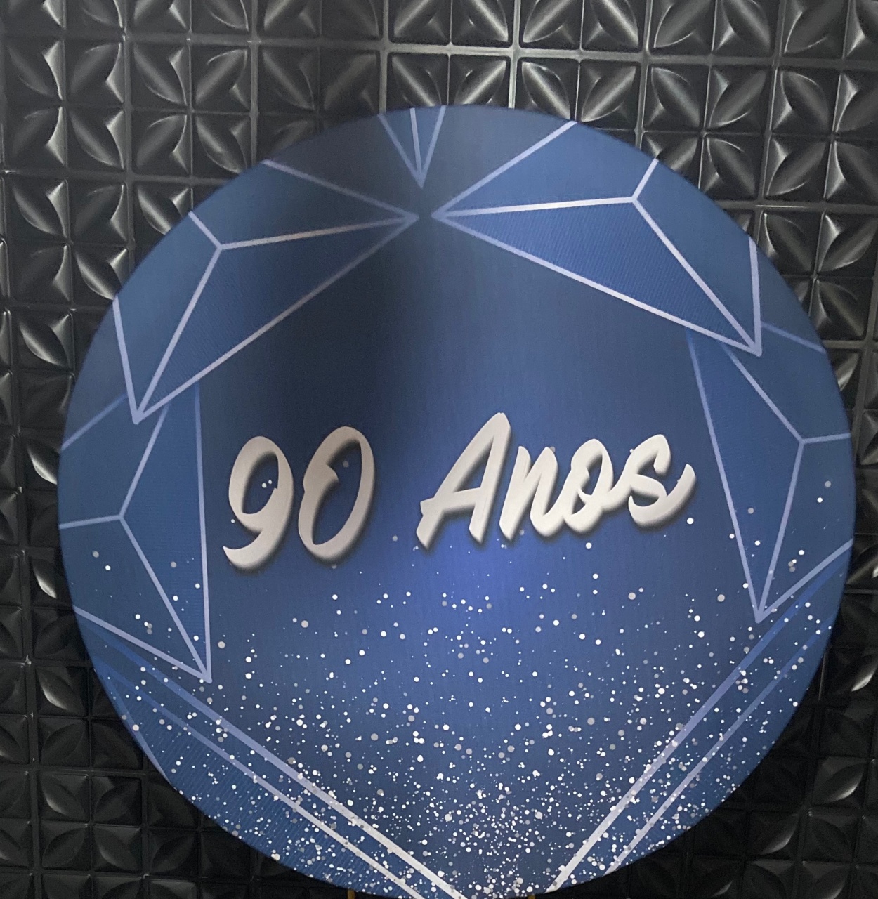 Painel 90 Anos - MN Decorações 