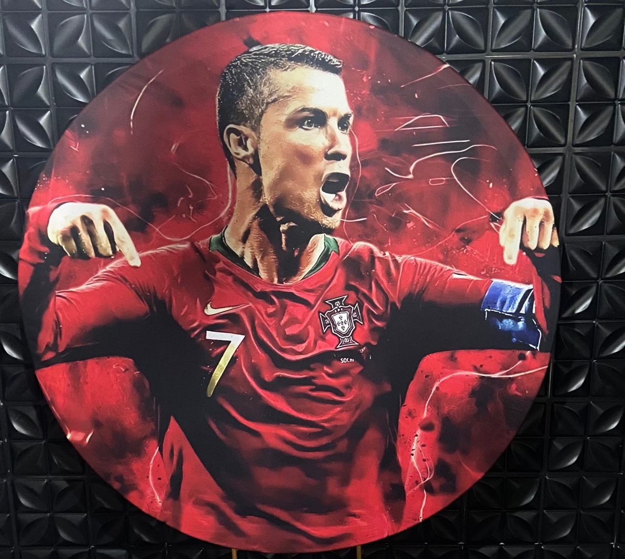 Painel Cristiano Ronaldo - MN Decorações 