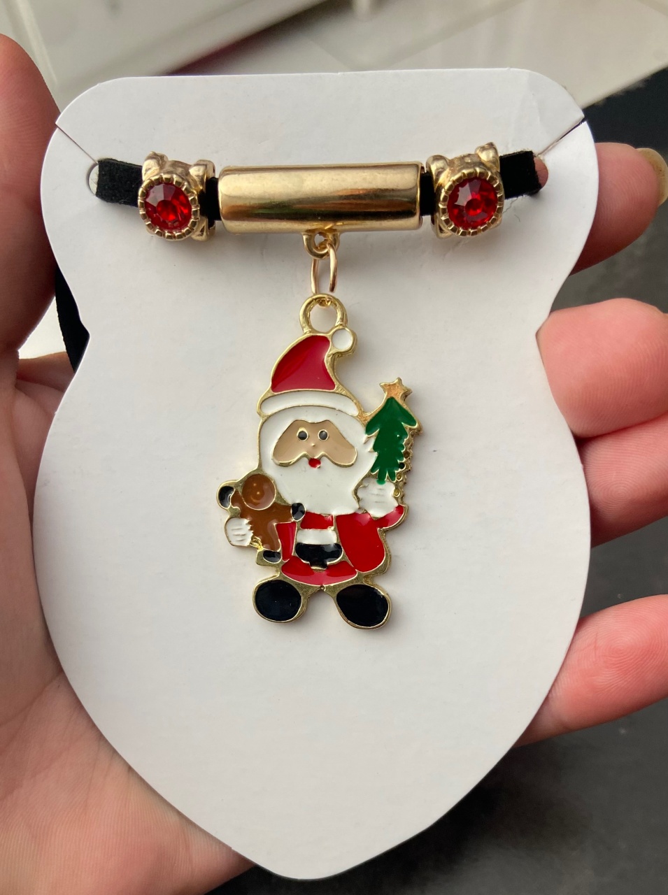 Choker Chimarrão Papai Noel  - MN Decorações 
