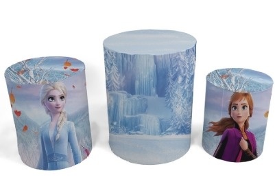 Capa Cilindro Frozen - MN Decorações 