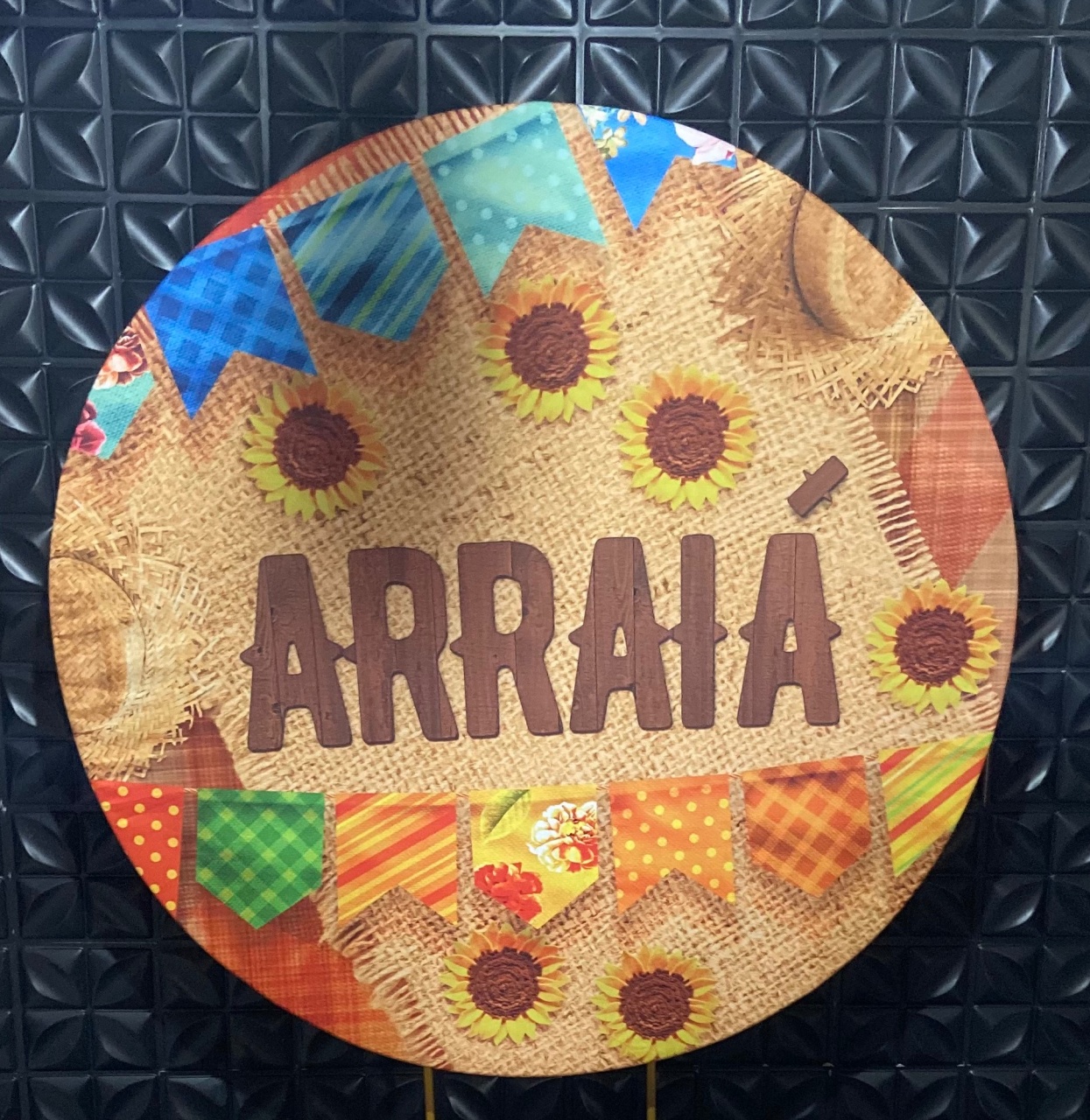 Painel  Arraiá  - MN Decorações 
