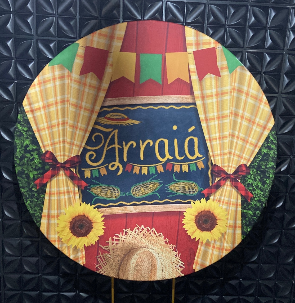Painel Arraiá - MN Decorações 