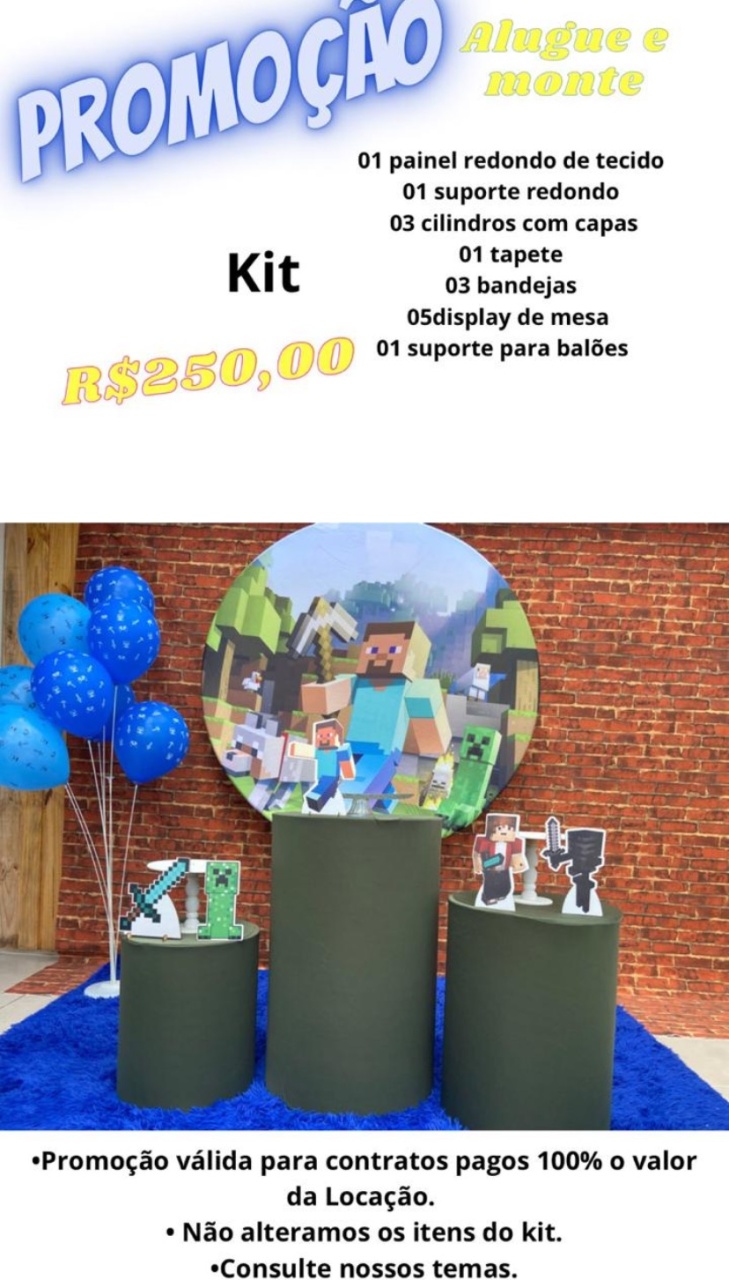 Kit Promocional  - MN Decorações 