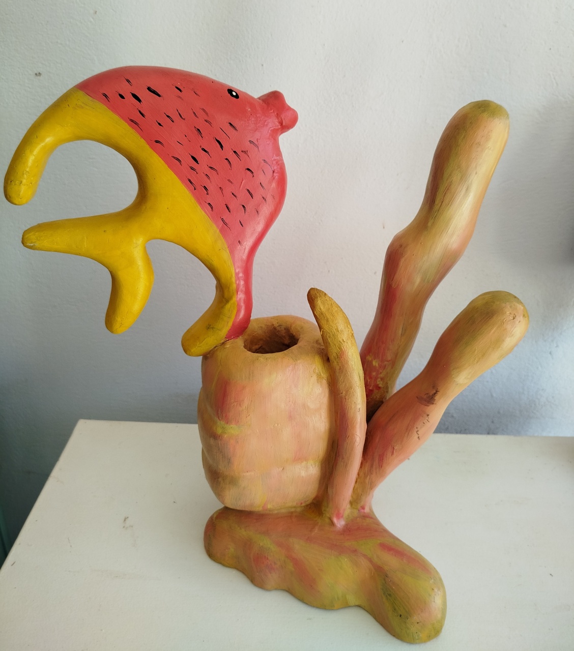 Escultura Peixe 3D - Cantinho da Lene , pegue e monte sua festa!