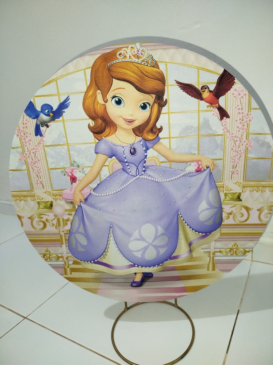 Mine Painel Princesa Sophia  - Cantinho da Lene , pegue e monte sua festa!