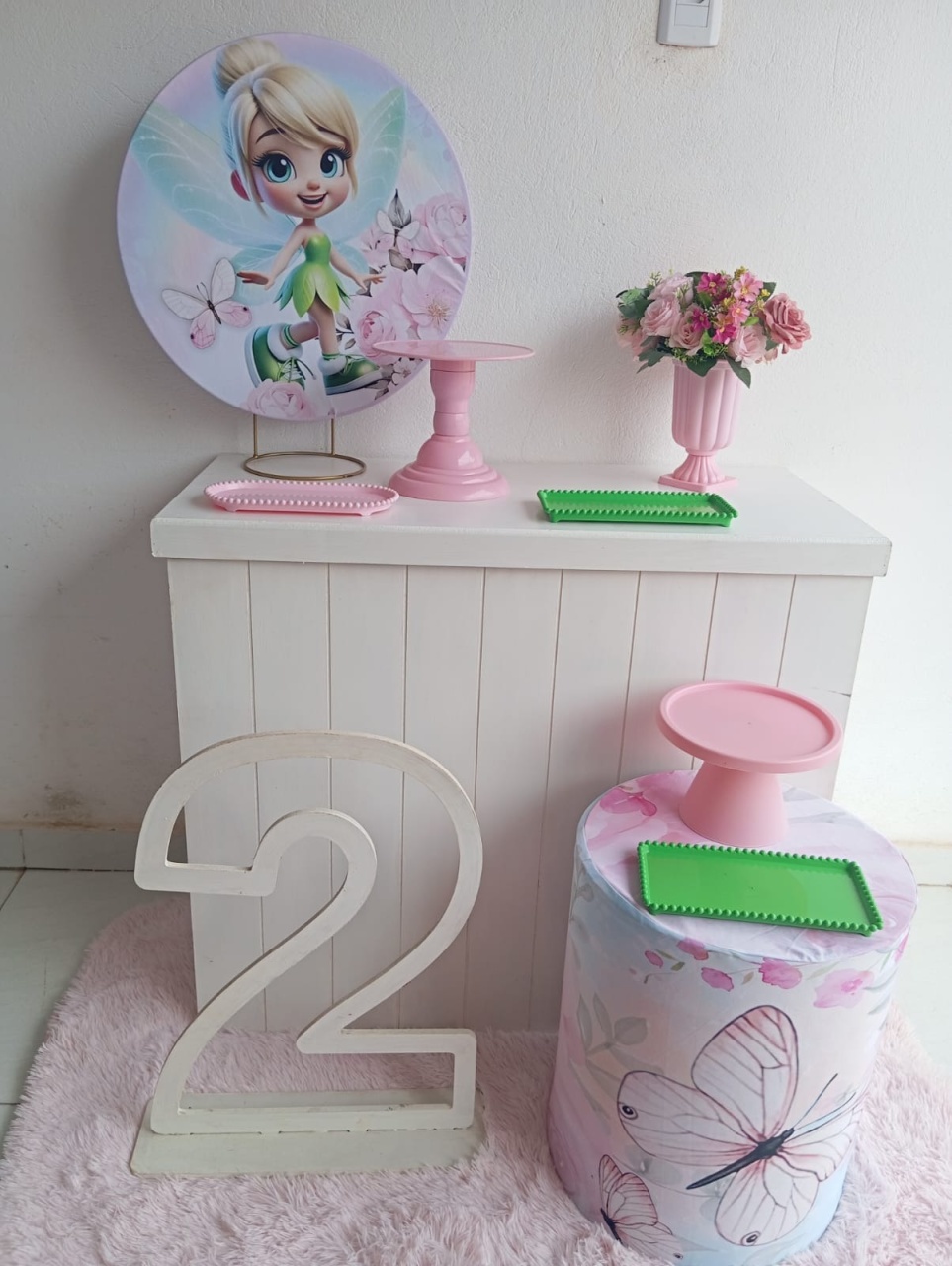 72-Mine Kit Tinker Bell (Sininho) - Cantinho da Lene , pegue e monte sua festa!