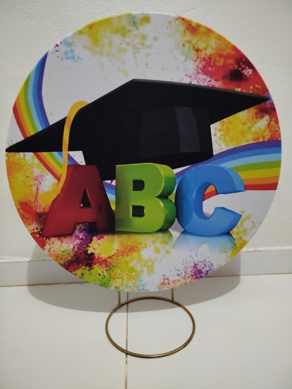 Mine Painel Abc - Cantinho da Lene , pegue e monte sua festa!