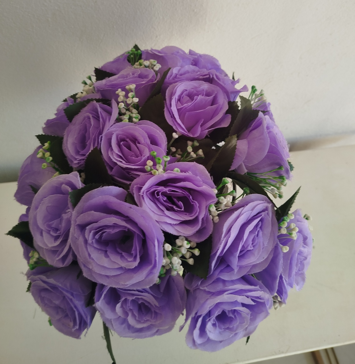 Buquê de Rosas Lilás  - Cantinho da Lene , pegue e monte sua festa!