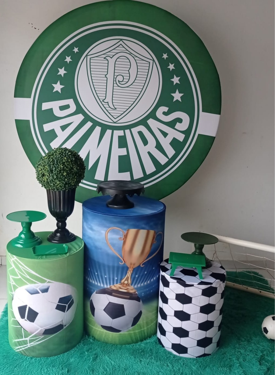 138-Kit Bronze Palmeiras  - Cantinho da Lene , pegue e monte sua festa!