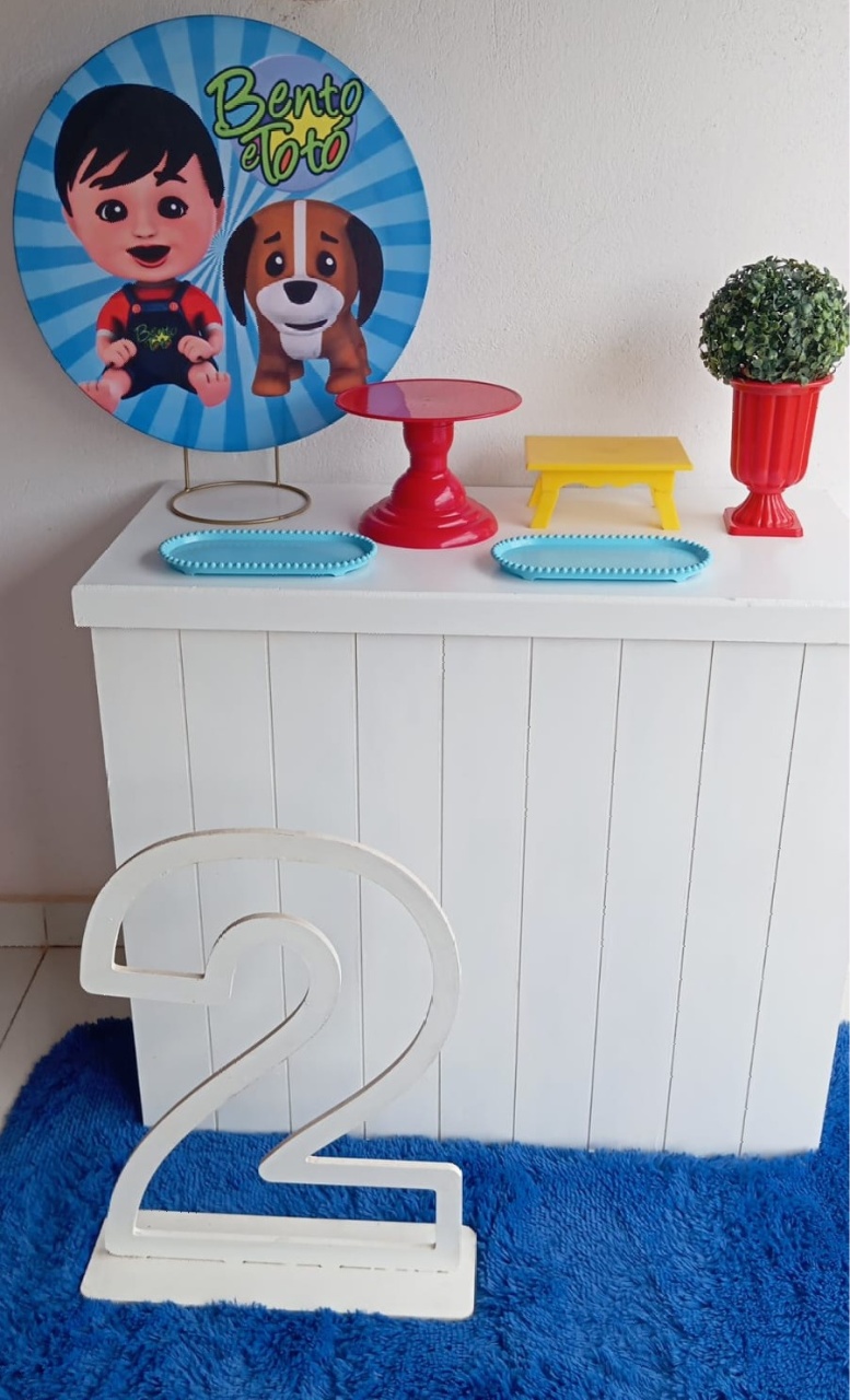 30-Mine Kit Bento E Totó  - Cantinho da Lene , pegue e monte sua festa!