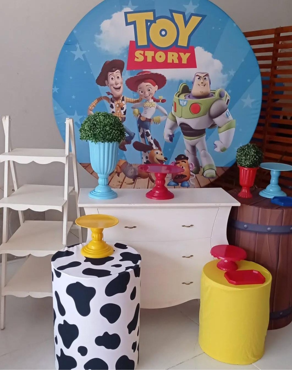 184-Kit Toy Story Prata - Cantinho da Lene , pegue e monte sua festa!