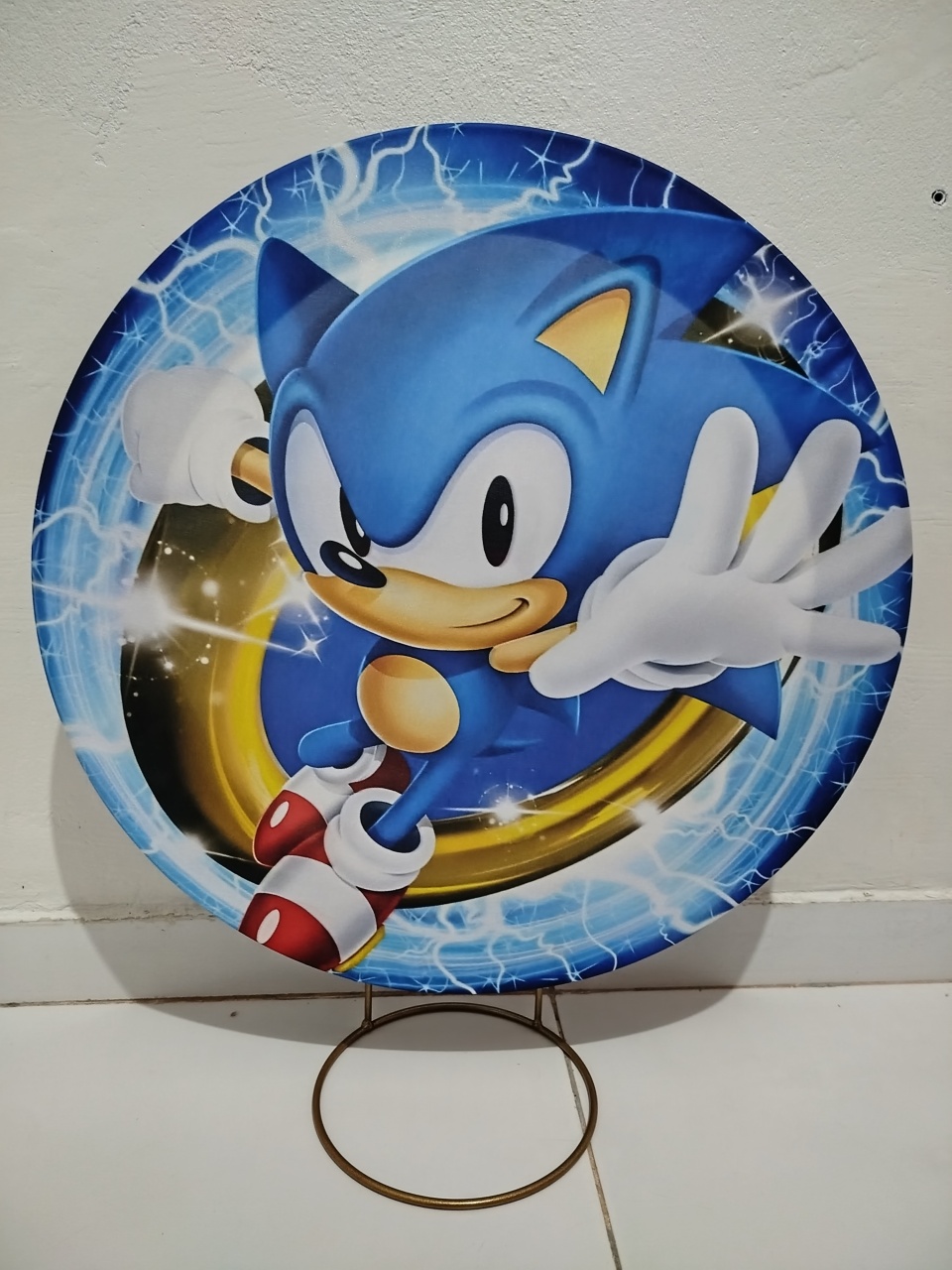 Mine Painel Sonic  - Cantinho da Lene , pegue e monte sua festa!
