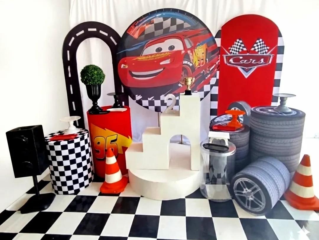 Kit Composição Relâmpago Maqueen - Cantinho da Lene , pegue e monte sua festa!