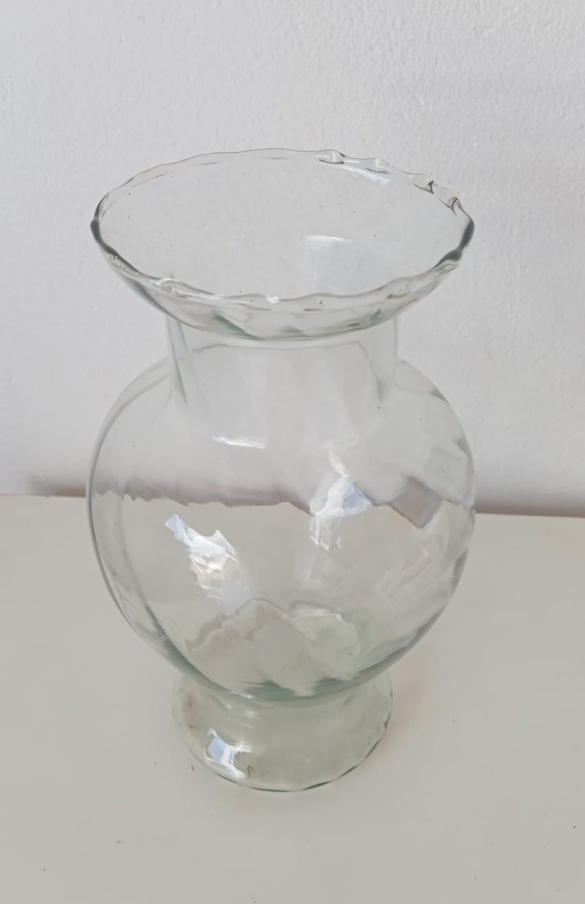 Jarro de Vidro 30 Cm - Cantinho da Lene , pegue e monte sua festa!