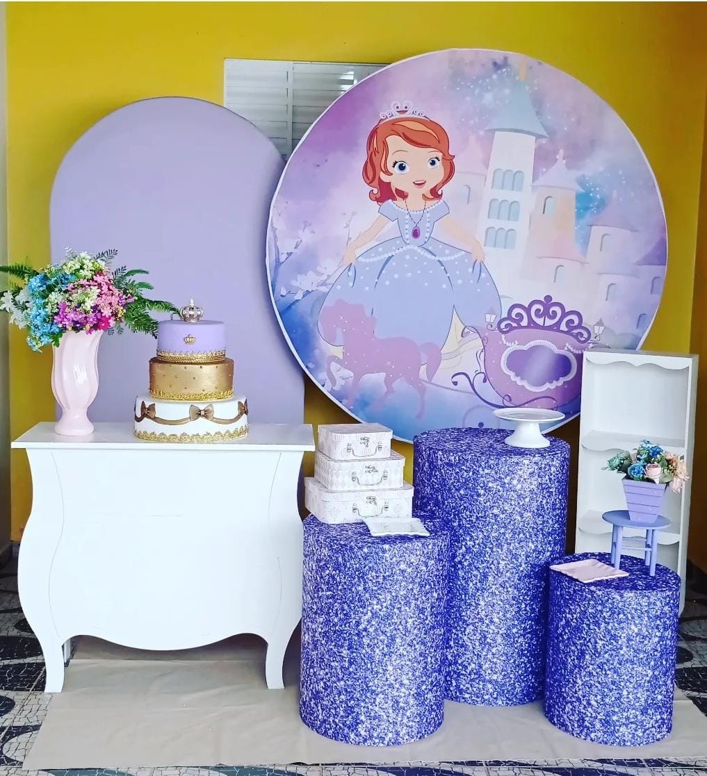 Kit Ouro Princesa Sophia - Cantinho da Lene , pegue e monte sua festa!