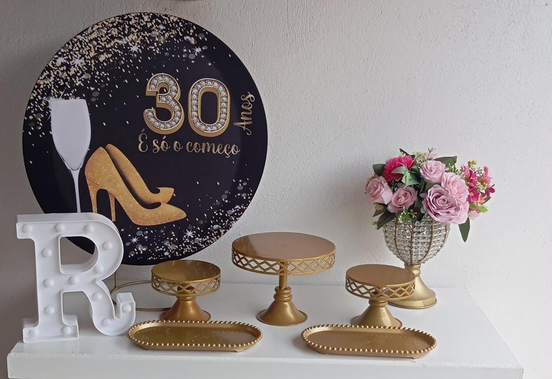 44-Mine Kit 30 Anos É Só O Começo  - Cantinho da Lene , pegue e monte sua festa!