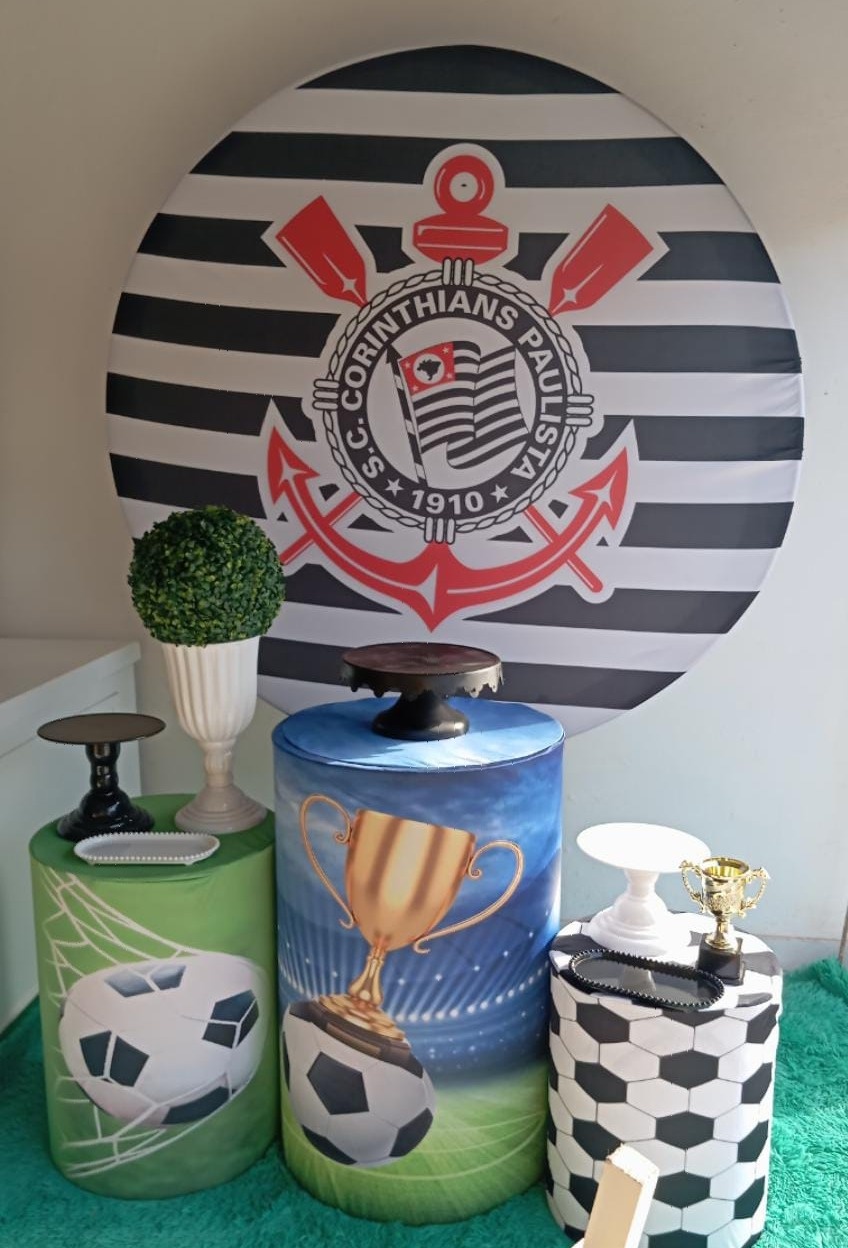 15-Kit Bronze Corinthians  - Cantinho da Lene , pegue e monte sua festa!