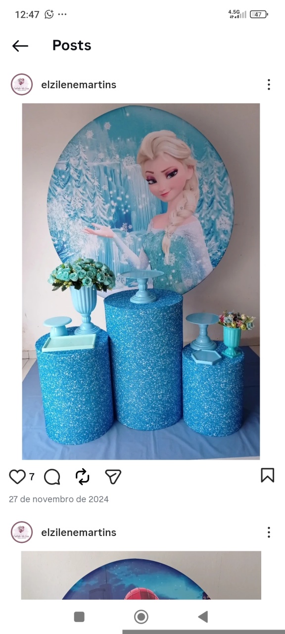 Kit Bronze Frozen - Cantinho da Lene , pegue e monte sua festa!