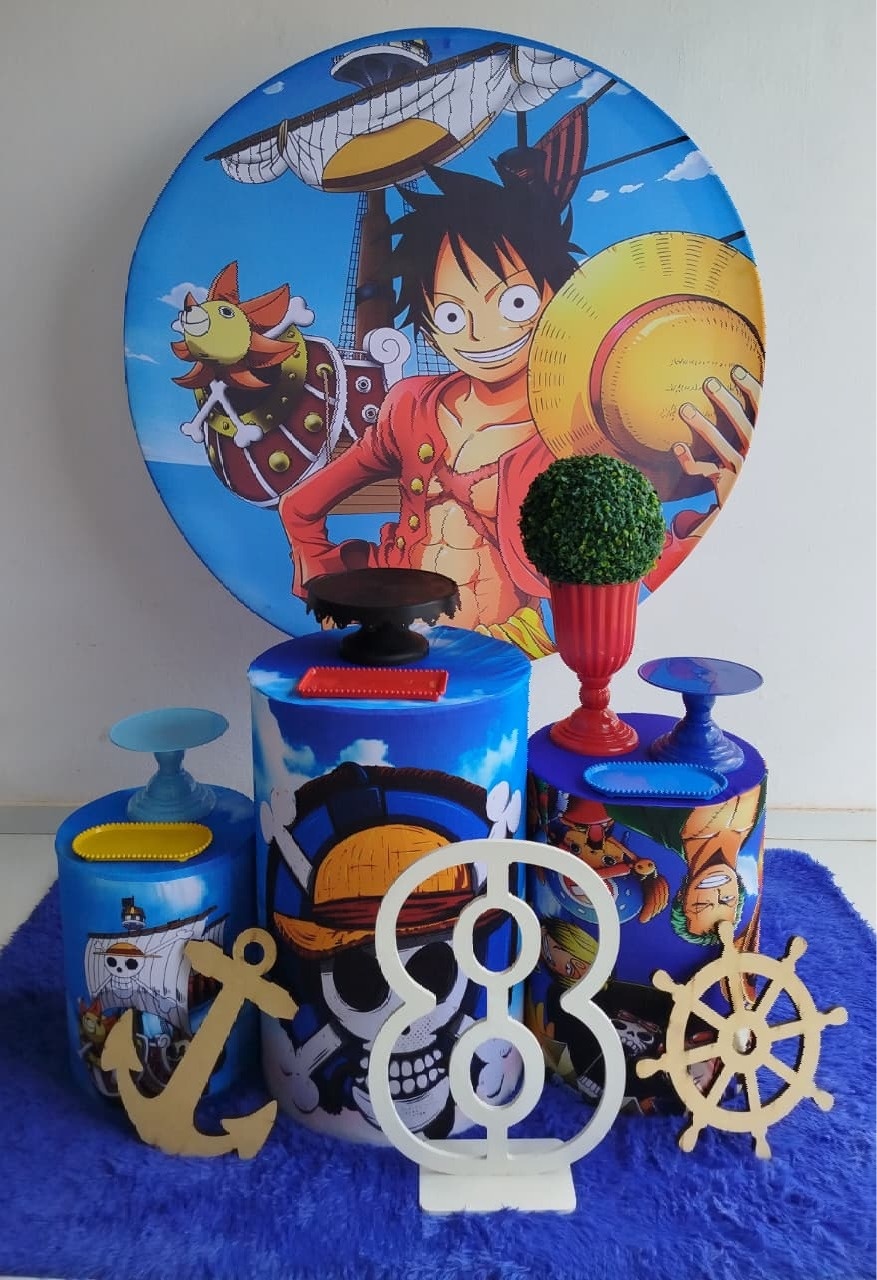 222-Kit Bronze One Peace - Cantinho da Lene , pegue e monte sua festa!