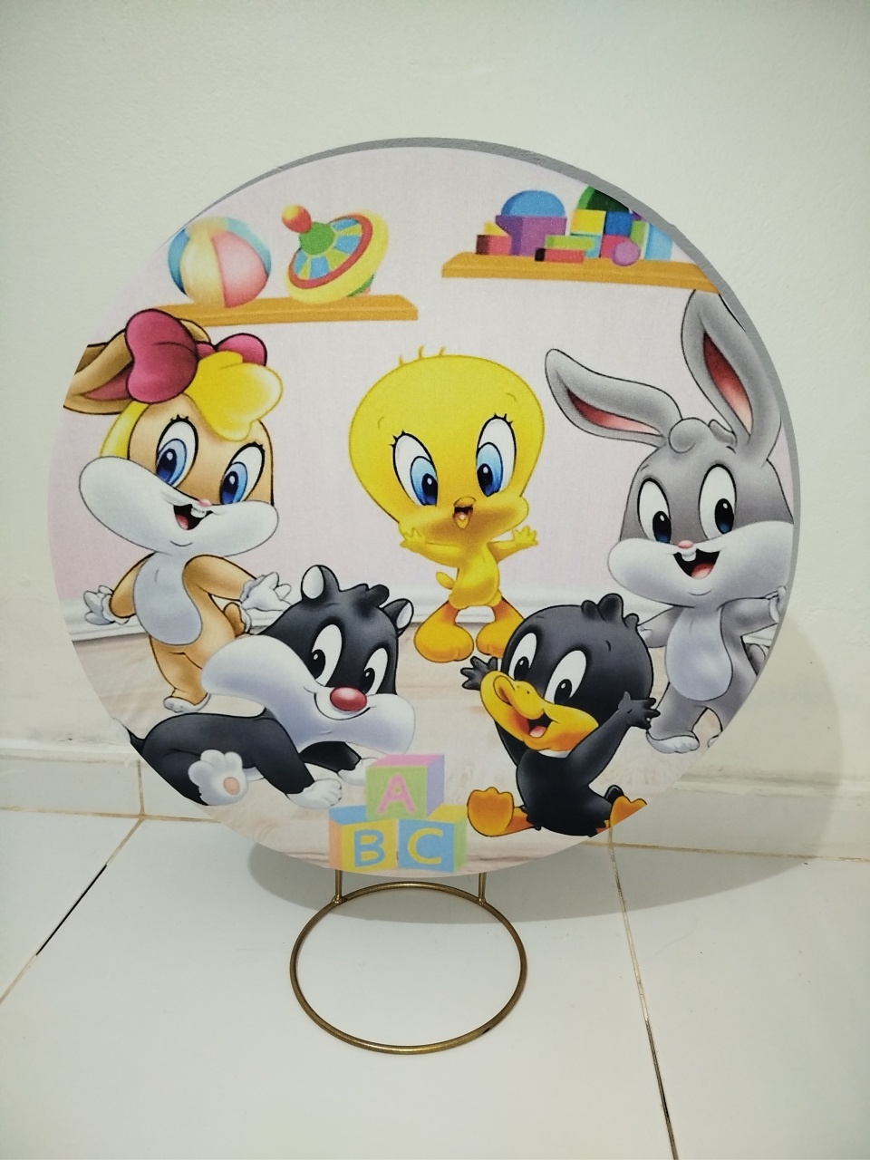Mine Painel Baby Looney Toones - Cantinho da Lene , pegue e monte sua festa!