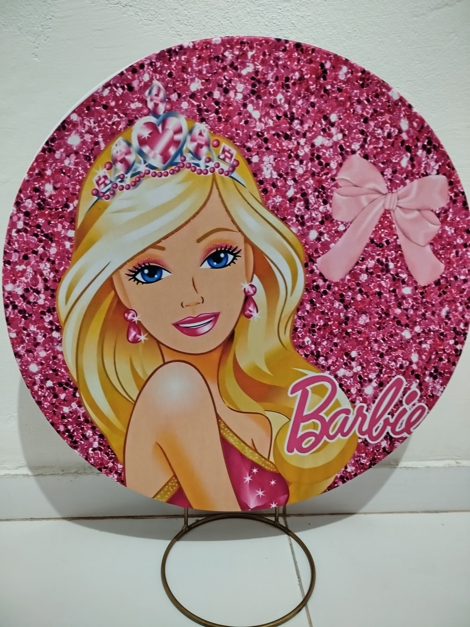 Mine Painel Barbie  - Cantinho da Lene , pegue e monte sua festa!
